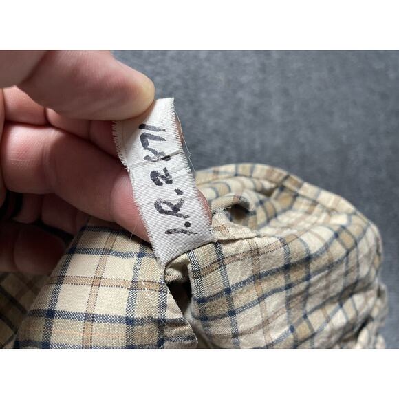 Browning Super Naturals Button Down Shirt Men's Medium Brown Plaid Short Sleeve - Picture 7 of 12